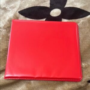 Elegant Red Document Organizer